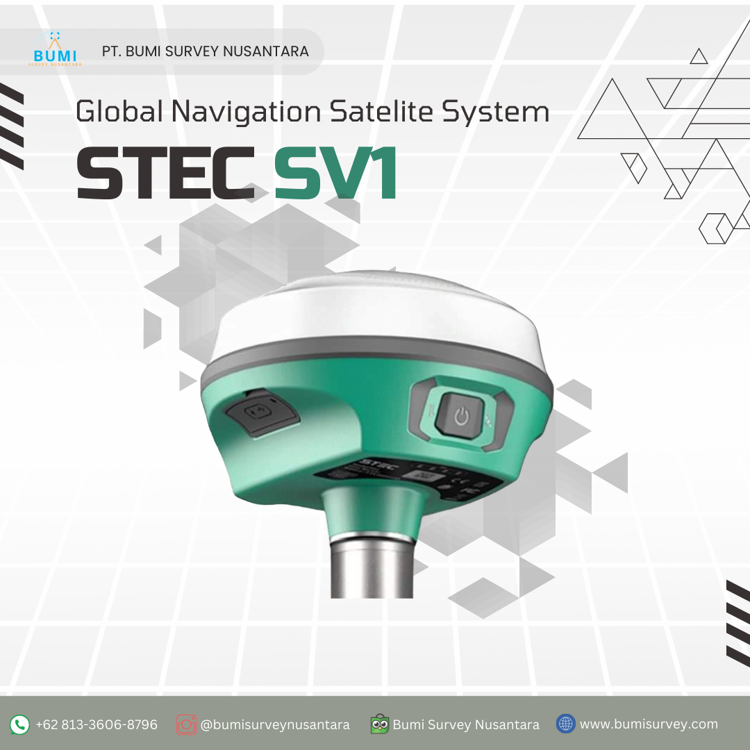 GNSS STEC SV1 - bumi survey - sewa alat survei dan pemetaan