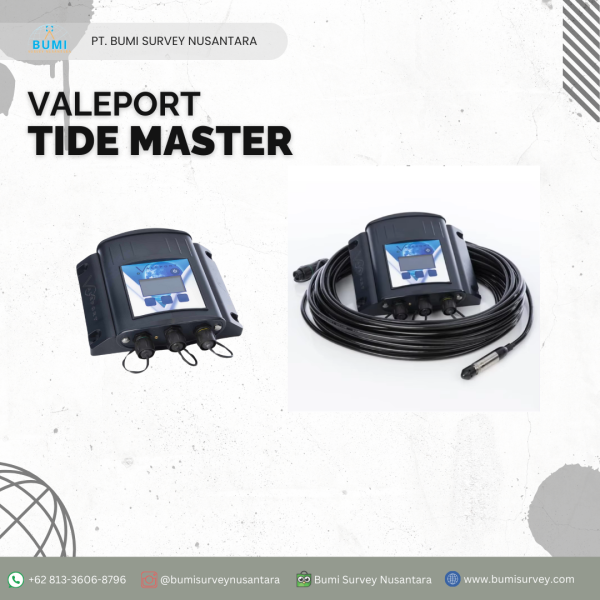 Sewa TIDEMASTER - alat survey dan pemetaan